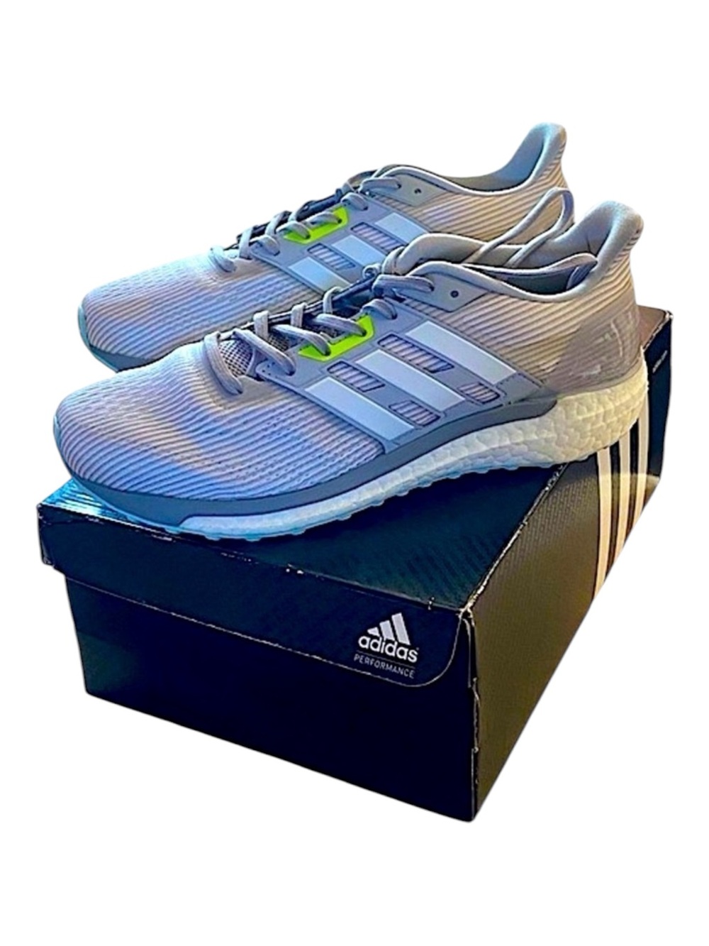 Adidas Supernova W Running Sneaker Grey  reflective detail…Size …GIFTABLE
